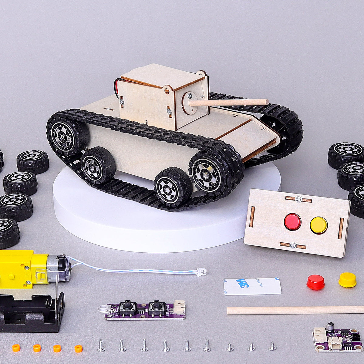Remote-Control Tank DIY STEM Kit – Ages 10+
