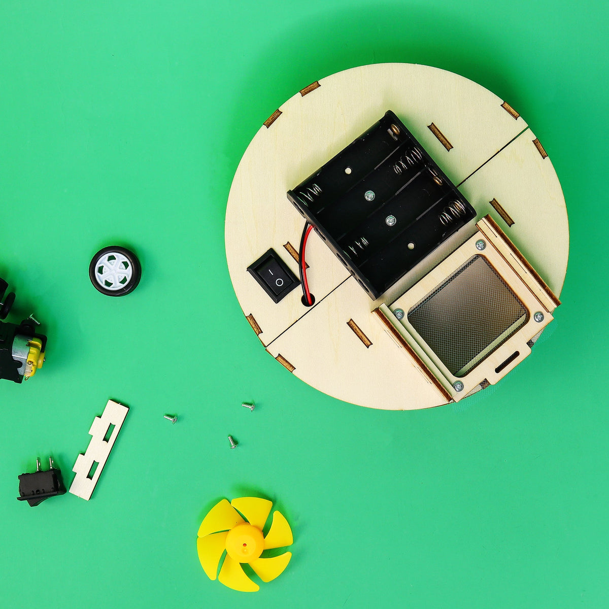 DIY Robot Vacuum STEM Kit – Build an Obstacle-Avoiding Robot