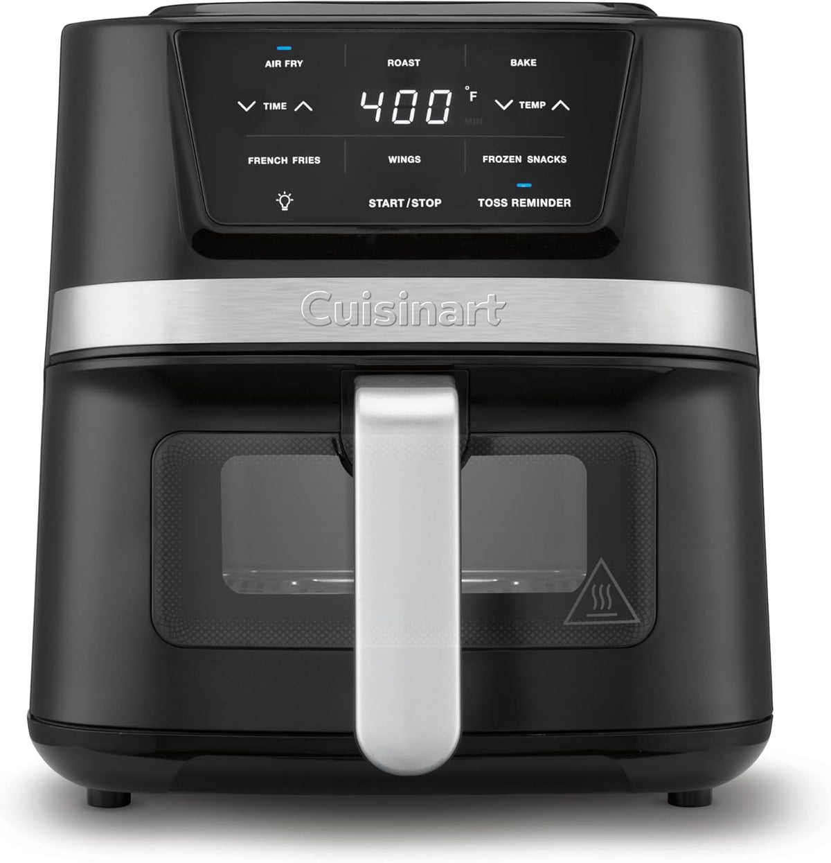Cuisinart Dual Basket Air Fryer, Two Baskets Totals 11 QT, 4 Function Air Fryer to Air Fry, Roast, Bake & Keep Warm, Features Sync Finish & Settings, Toss Reminder, Automatic Warm Mode & Auto-Pause