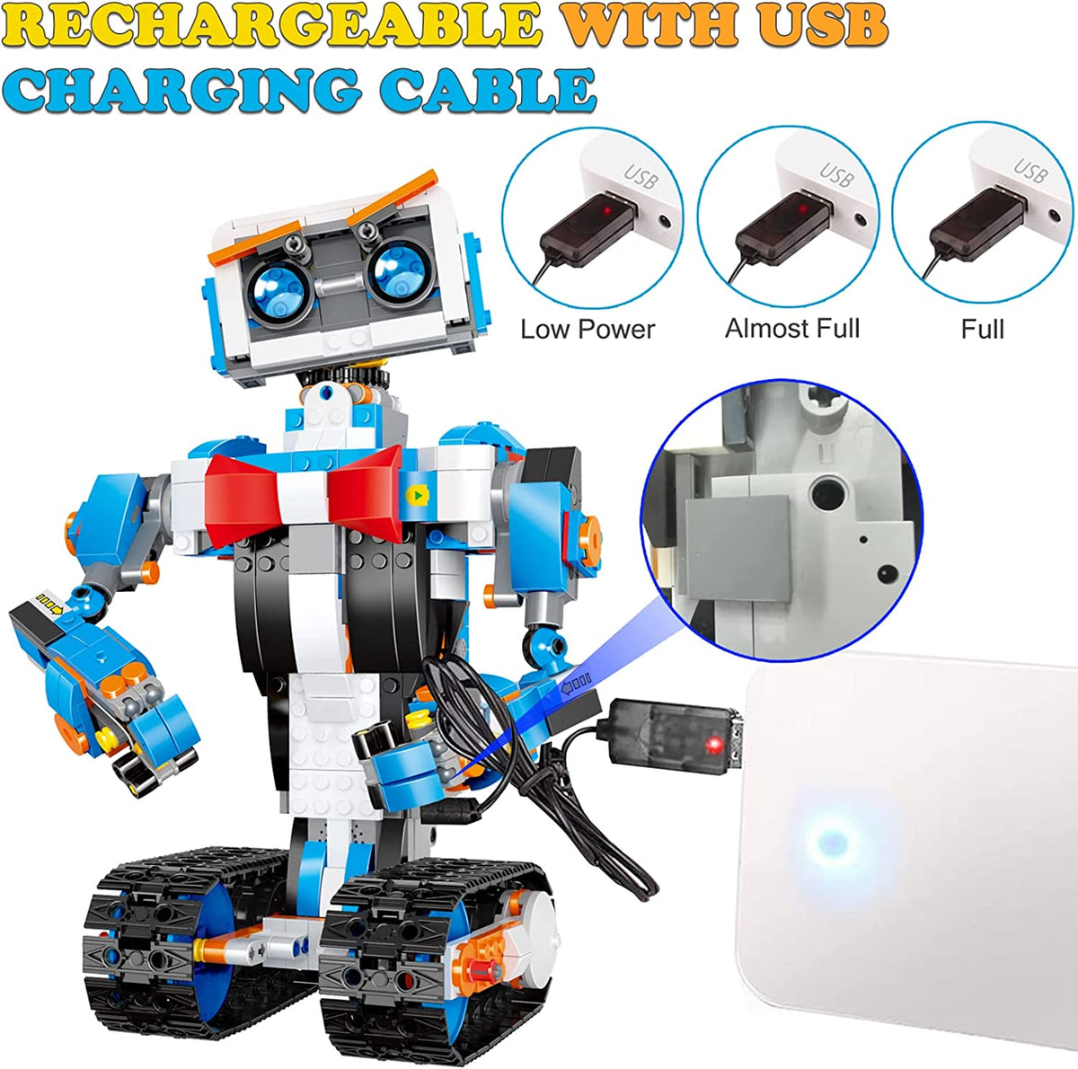 Hello Robot STEM Building Kit – Programmable Voice-Control Robot, Ages 8–12