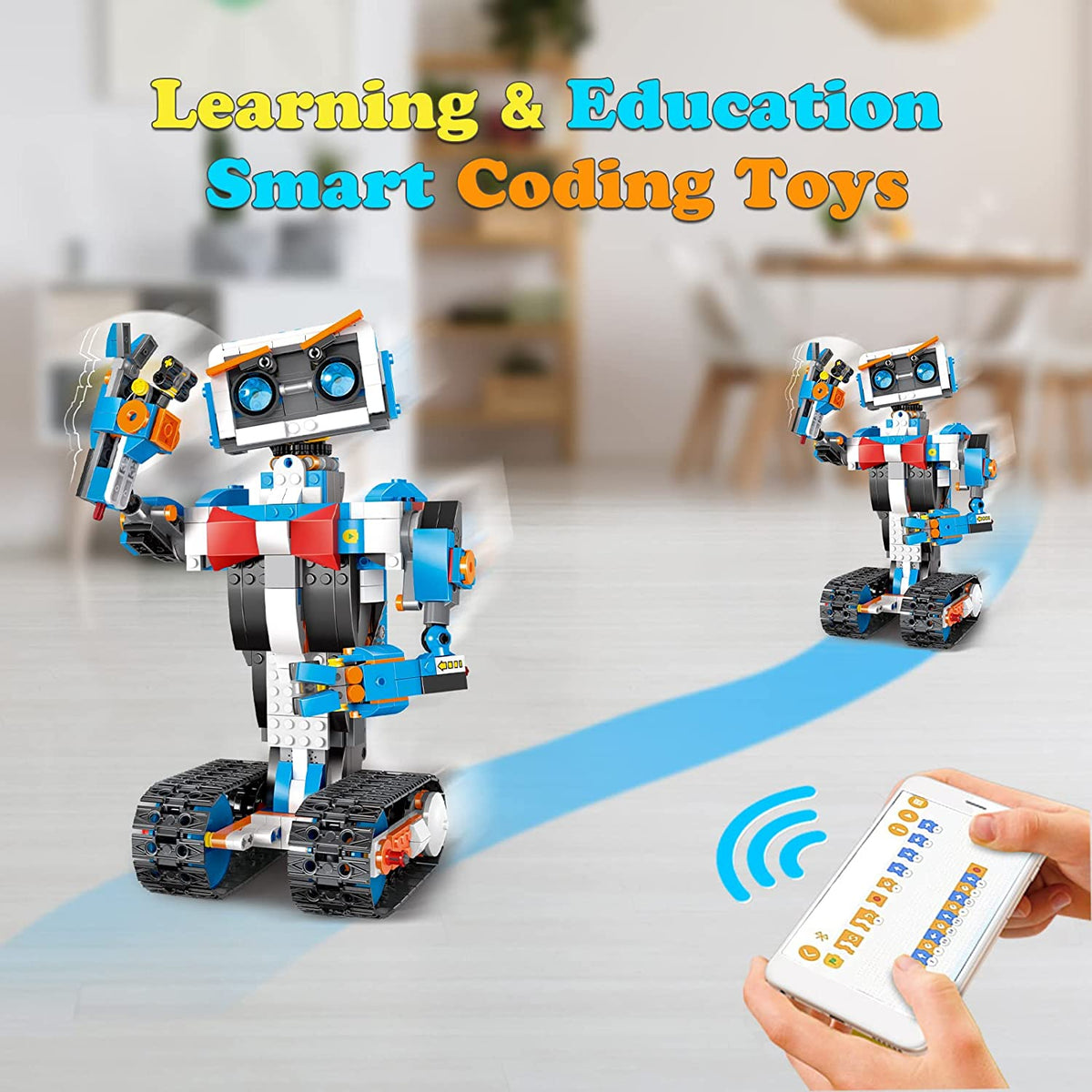 Hello Robot STEM Building Kit – Programmable Voice-Control Robot, Ages 8–12