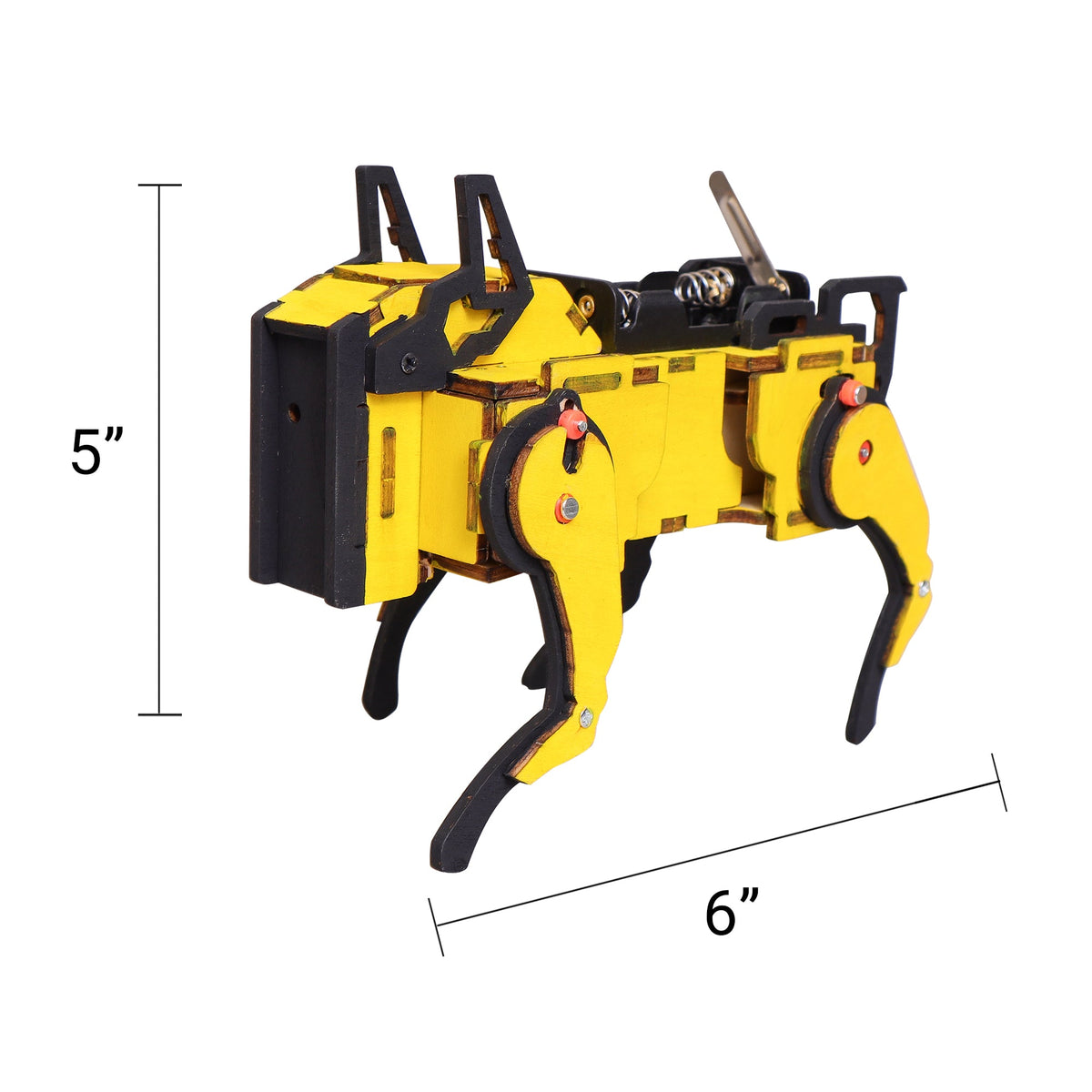 Robot Dog STEM Kit – Sound-Activated DIY Robot Toy