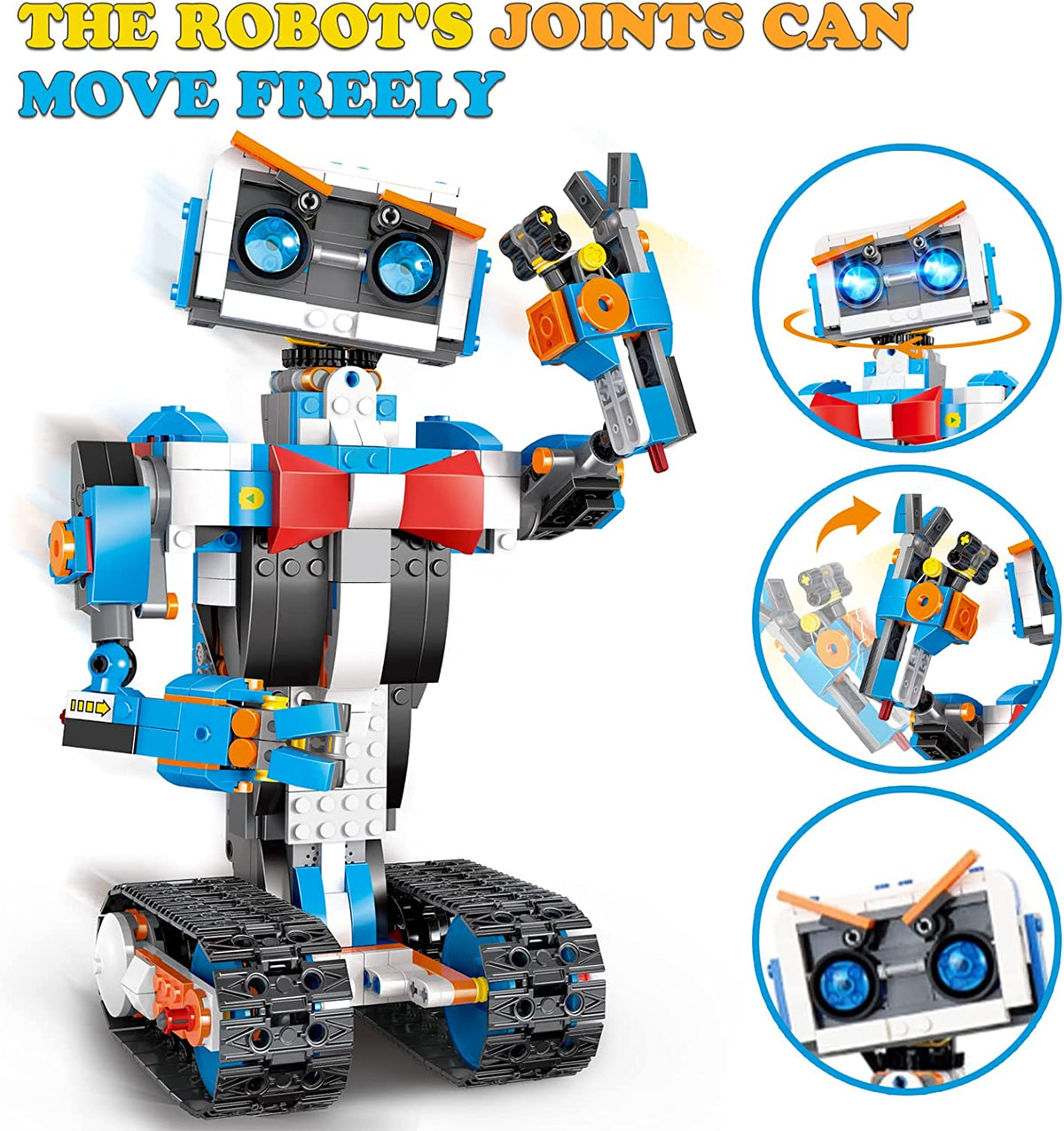 Hello Robot STEM Building Kit – Programmable Voice-Control Robot, Ages 8–12
