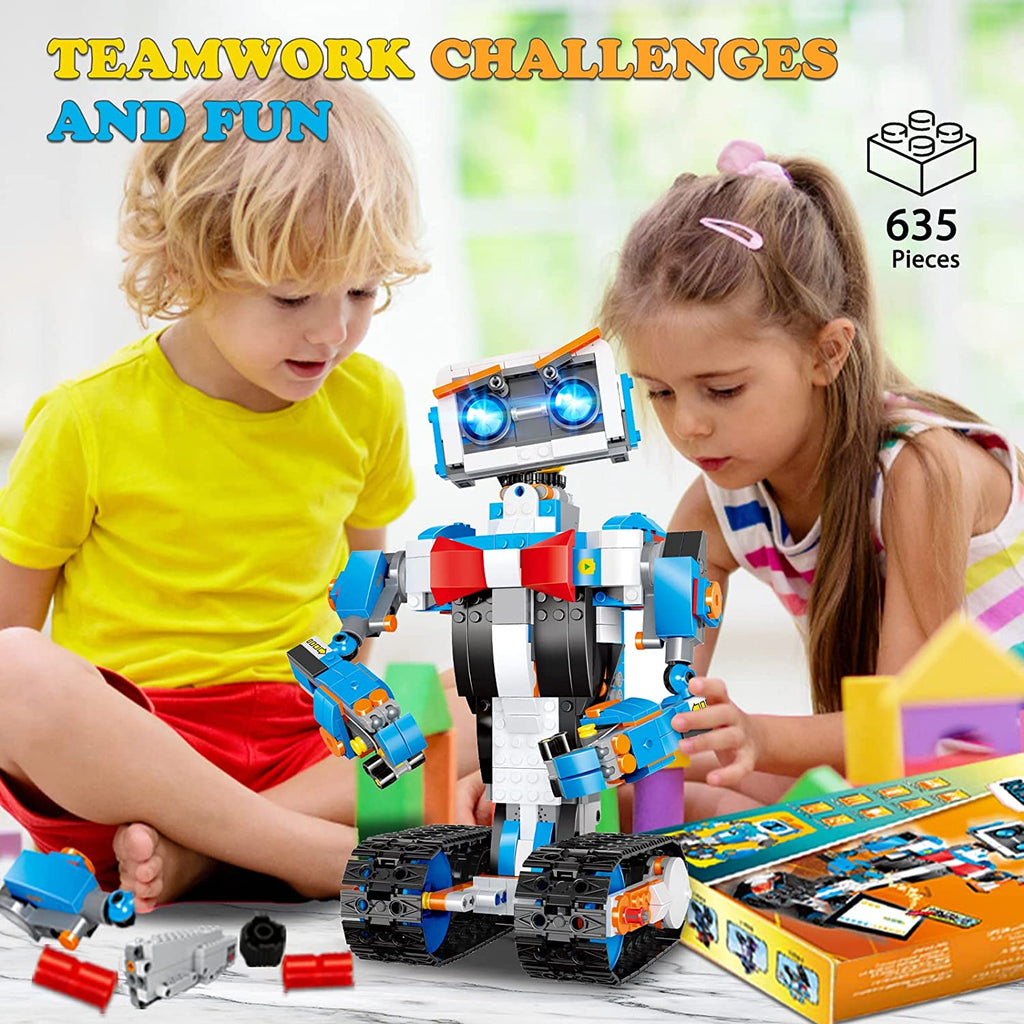 Hello Robot STEM Building Kit – Programmable Voice-Control Robot, Ages 8–12