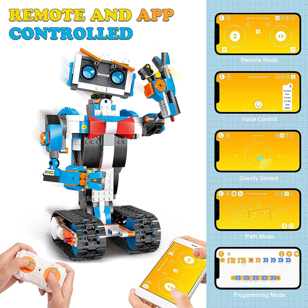 Hello Robot STEM Building Kit – Programmable Voice-Control Robot, Ages 8–12