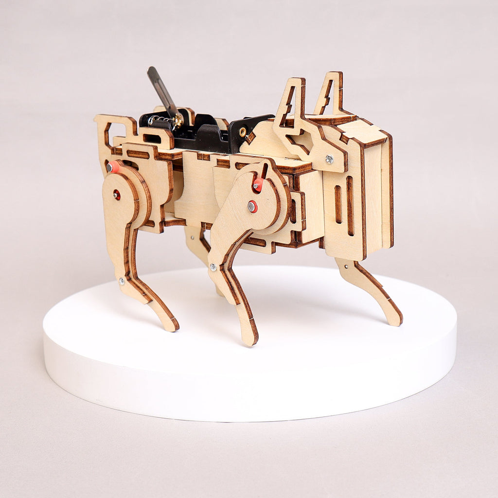 Robot Dog STEM Kit – Sound-Activated DIY Robot Toy