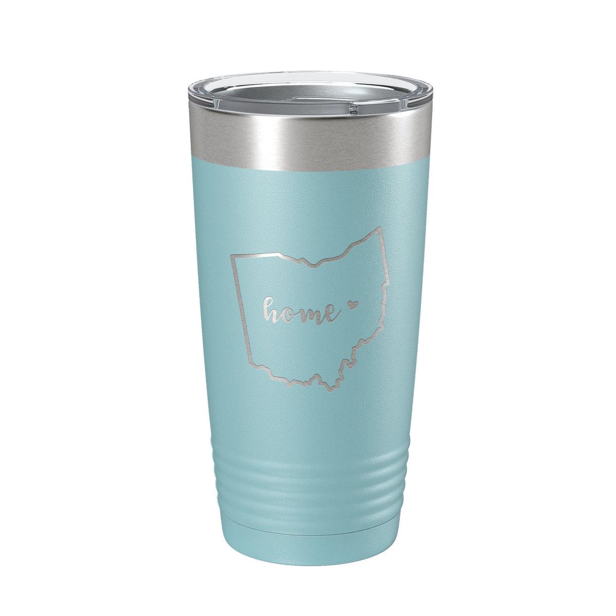 Ohio Tumbler Home State Travel Mug Insulated Laser Engraved Map Coffee Cup 20 oz