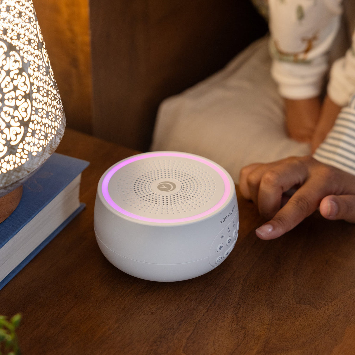 Yogasleep Dreamcenter Sound Machine - 26 Sounds & Color Night Light