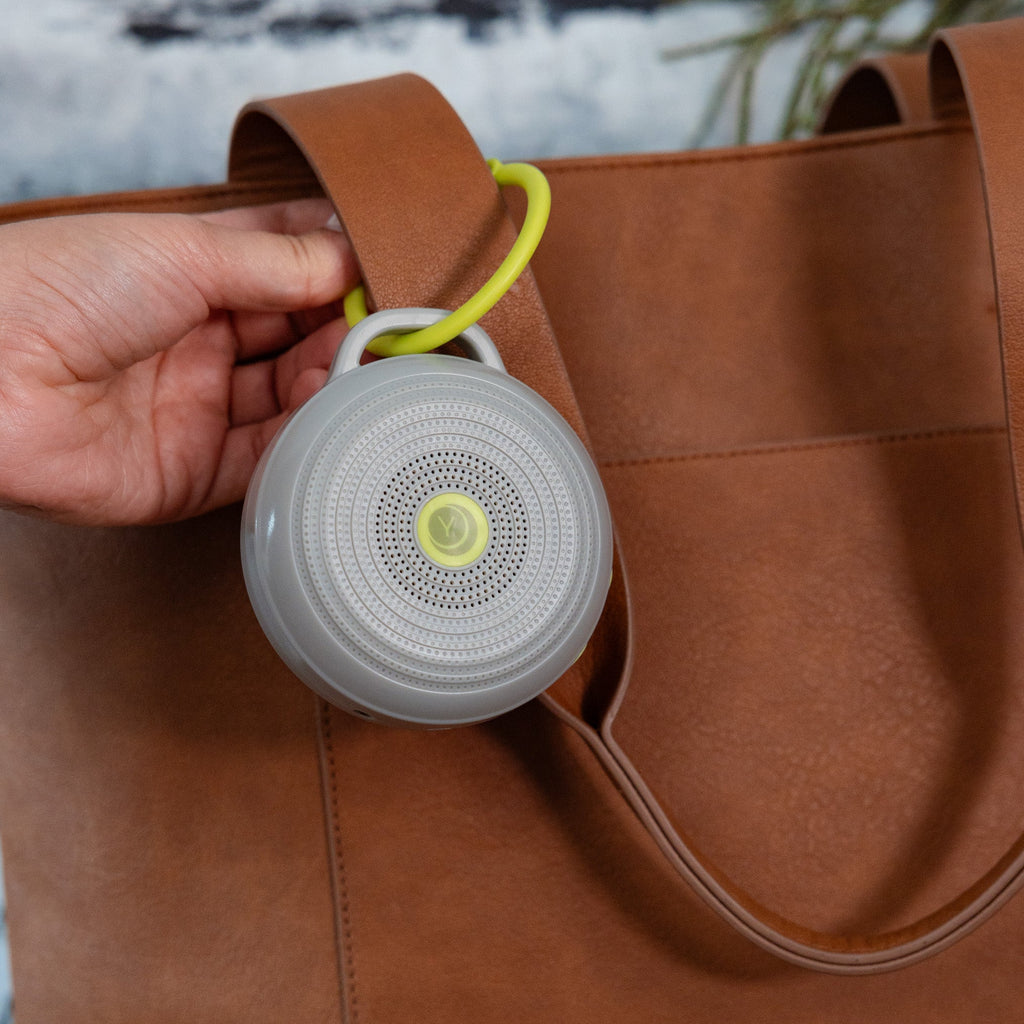 Yogasleep Hushh Portable Baby Sound Machine - Clips to Stroller