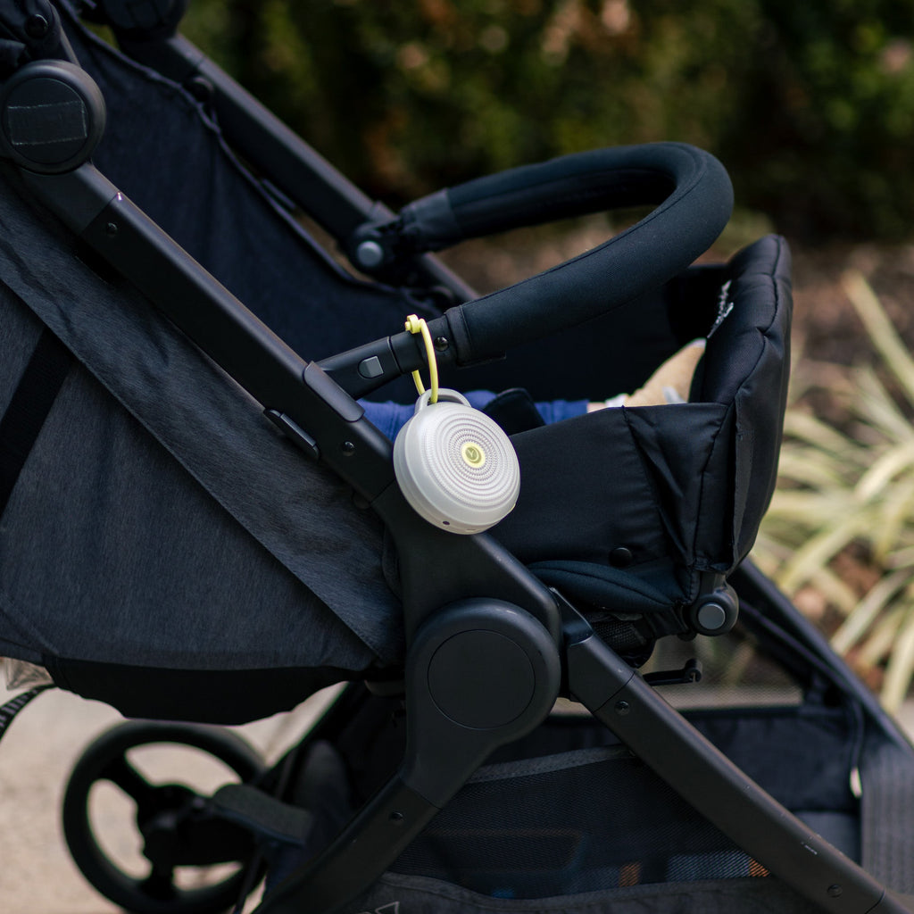 Yogasleep Hushh Portable Baby Sound Machine - Clips to Stroller
