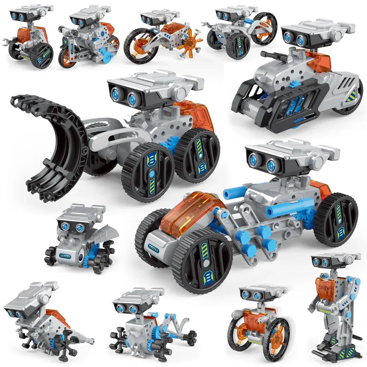 12-in-1 Solar Robot Science Kit – DIY STEM Building Toy, Ages 6+