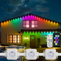 Smart RGBIC Outdoor Lights - Weatherproof, App & Voice Control