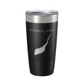 Beardsley Lake Map Tumbler Travel Mug Insulated Laser Engraved Coffee Cup California 20 oz
