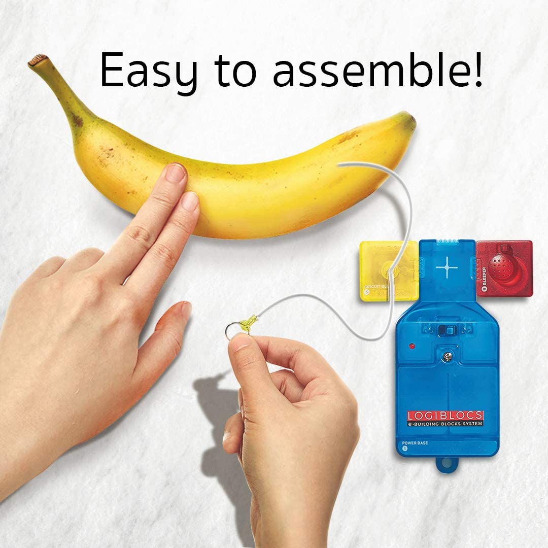 4M Logiblocs Smart Circuits Kit – Plug-and-Play Electronics STEM Kit, Ages 5+
